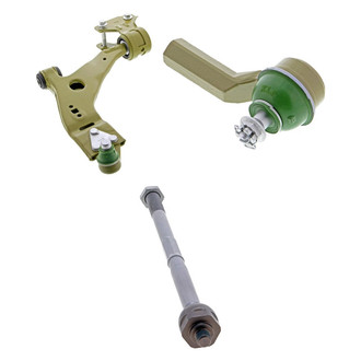 Mevotech® - TTX™ Front Driver Side Lower Control Arm with Ball Joint and Tie Rod End Kit