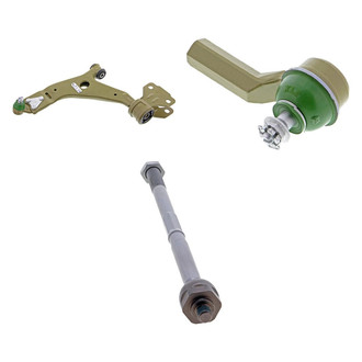 Mevotech® - TTX™ Front Driver Side Lower Control Arm with Ball Joint and Tie Rod End Kit