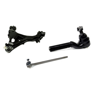 Mevotech® - Original Grade™ Front Driver Side Lower Control Arm with Ball Joint and Tie Rod End Kit