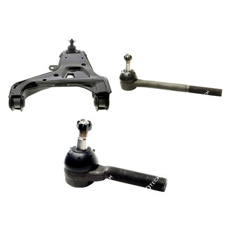 Mevotech® - Original Grade™ Front Driver Side Lower Control Arm with Ball Joint and Tie Rod End Kit