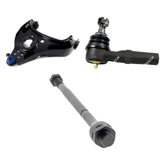 Mevotech® - Original Grade™ Front Driver Side Lower Control Arm with Ball Joint and Tie Rod End Kit