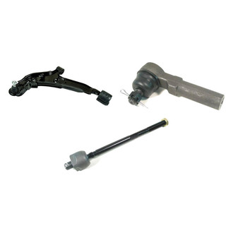 Mevotech® - Original Grade™ Front Driver Side Lower Control Arm with Ball Joint and Tie Rod End Kit