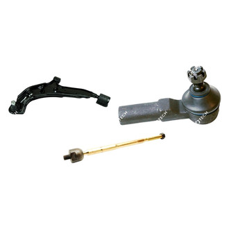 Mevotech® - Original Grade™ Front Driver Side Lower Control Arm with Ball Joint and Tie Rod End Kit