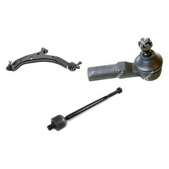 Mevotech® - Original Grade™ Front Driver Side Lower Control Arm with Ball Joint and Tie Rod End Kit