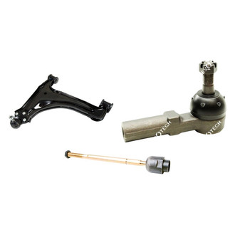 Mevotech® - Original Grade™ Front Driver Side Lower Control Arm with Ball Joint and Tie Rod End Kit