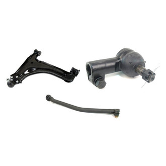 Mevotech® - Original Grade™ Front Driver Side Lower Control Arm with Ball Joint and Tie Rod End Kit