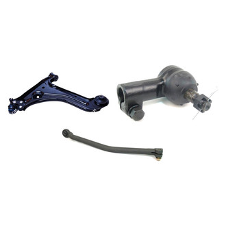 Mevotech® - Original Grade™ Front Driver Side Lower Control Arm with Ball Joint and Tie Rod End Kit