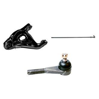 Mevotech® - Original Grade™ Front Driver Side Lower Control Arm with Ball Joint and Tie Rod End Kit