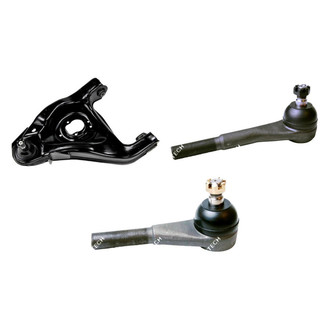 Mevotech® - Original Grade™ Front Driver Side Lower Control Arm with Ball Joint and Tie Rod End Kit