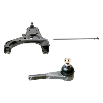 Mevotech® - Original Grade™ Front Driver Side Lower Control Arm with Ball Joint and Tie Rod End Kit