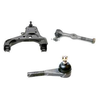 Mevotech® - Original Grade™ Front Driver Side Lower Control Arm with Ball Joint and Tie Rod End Kit