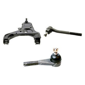 Mevotech® - Original Grade™ Front Driver Side Lower Control Arm with Ball Joint and Tie Rod End Kit