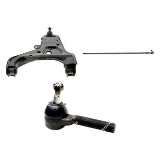 Mevotech® - Original Grade™ Front Driver Side Lower Control Arm with Ball Joint and Tie Rod End Kit