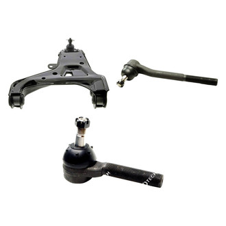 Mevotech® - Original Grade™ Front Driver Side Lower Control Arm with Ball Joint and Tie Rod End Kit