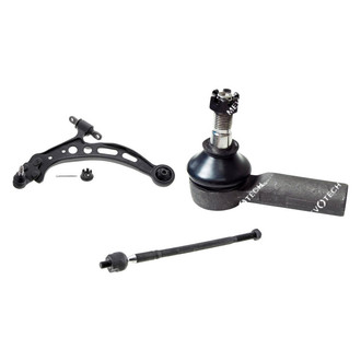 Mevotech® - Original Grade™ Front Driver Side Lower Control Arm with Ball Joint and Tie Rod End Kit