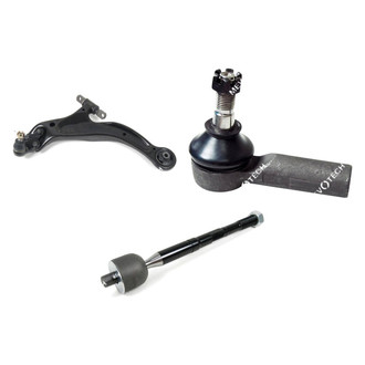 Mevotech® - Original Grade™ Front Driver Side Lower Control Arm with Ball Joint and Tie Rod End Kit