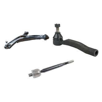 Mevotech® - Original Grade™ Front Driver Side Lower Control Arm with Ball Joint and Tie Rod End Kit