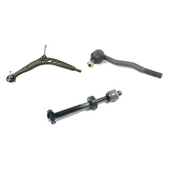 Mevotech® - Original Grade™ Front Driver Side Lower Control Arm with Ball Joint and Tie Rod End Kit