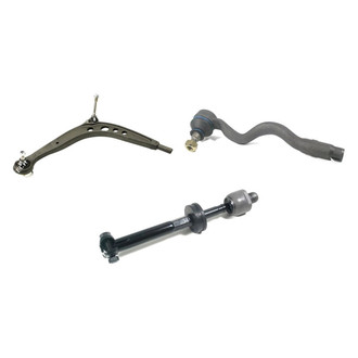 Mevotech® - Original Grade™ Front Driver Side Lower Control Arm with Ball Joint and Tie Rod End Kit