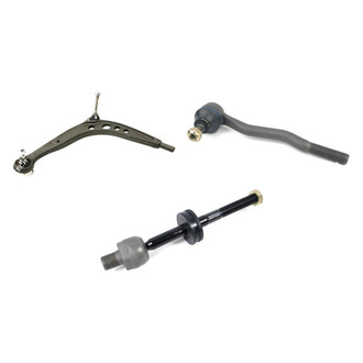 Mevotech® - Original Grade™ Front Driver Side Lower Control Arm with Ball Joint and Tie Rod End Kit