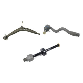 Mevotech® - Original Grade™ Front Driver Side Lower Control Arm with Ball Joint and Tie Rod End Kit