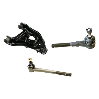 Mevotech® - Original Grade™ Front Driver Side Lower Control Arm with Ball Joint and Tie Rod End Kit