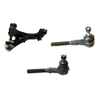 Mevotech® - Original Grade™ Front Driver Side Lower Control Arm with Ball Joint and Tie Rod End Kit