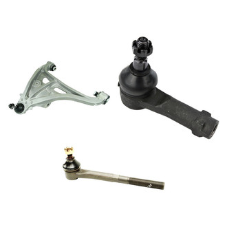 Mevotech® - Original Grade™ Front Driver Side Lower Control Arm with Ball Joint and Tie Rod End Kit