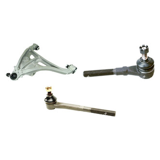 Mevotech® - Original Grade™ Front Driver Side Lower Control Arm with Ball Joint and Tie Rod End Kit