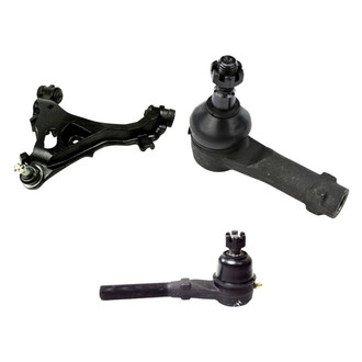 Mevotech® - Original Grade™ Front Driver Side Lower Control Arm with Ball Joint and Tie Rod End Kit