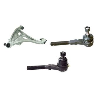 Mevotech® - Original Grade™ Front Driver Side Lower Control Arm with Ball Joint and Tie Rod End Kit