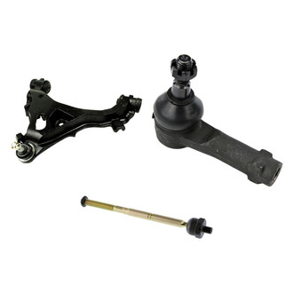 Mevotech® - Original Grade™ Front Driver Side Lower Control Arm with Ball Joint and Tie Rod End Kit