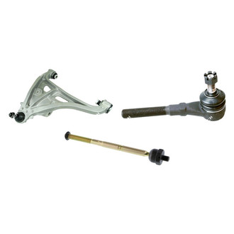 Mevotech® - Original Grade™ Front Driver Side Lower Control Arm with Ball Joint and Tie Rod End Kit