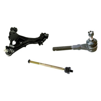 Mevotech® - Original Grade™ Front Driver Side Lower Control Arm with Ball Joint and Tie Rod End Kit