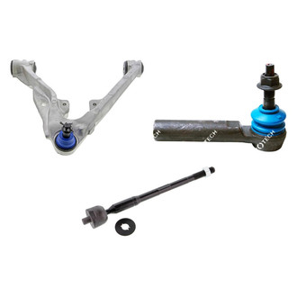 Mevotech® - Original Grade™ Front Driver Side Lower Control Arm with Ball Joint and Tie Rod End Kit