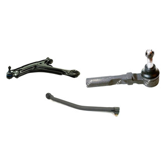Mevotech® - Original Grade™ Front Driver Side Lower Control Arm with Ball Joint and Tie Rod End Kit