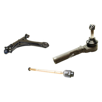 Mevotech® - Original Grade™ Front Driver Side Lower Control Arm with Ball Joint and Tie Rod End Kit