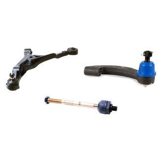 Mevotech® - Original Grade™ Front Driver Side Lower Control Arm with Ball Joint and Tie Rod End Kit