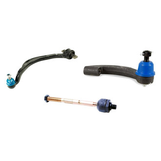Mevotech® - Original Grade™ Front Driver Side Lower Control Arm with Ball Joint and Tie Rod End Kit
