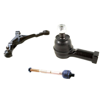 Mevotech® - Original Grade™ Front Driver Side Lower Control Arm with Ball Joint and Tie Rod End Kit
