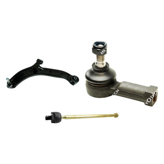 Mevotech® - Original Grade™ Front Driver Side Lower Control Arm with Ball Joint and Tie Rod End Kit