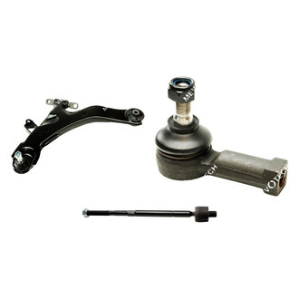 Mevotech® - Original Grade™ Front Driver Side Lower Control Arm with Ball Joint and Tie Rod End Kit