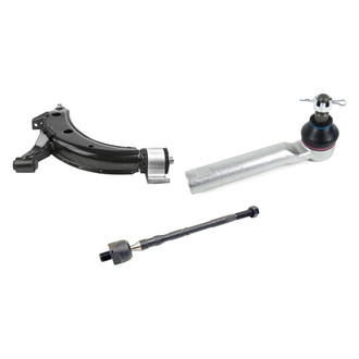 Mevotech® - Original Grade™ Front Driver Side Lower Control Arm with Ball Joint and Tie Rod End Kit