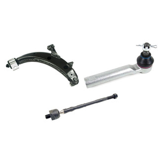 Mevotech® - Original Grade™ Front Driver Side Lower Control Arm with Ball Joint and Tie Rod End Kit