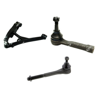 Mevotech® - Original Grade™ Front Driver Side Lower Control Arm with Ball Joint and Tie Rod End Kit