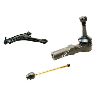 Mevotech® - Original Grade™ Front Driver Side Lower Control Arm with Ball Joint and Tie Rod End Kit