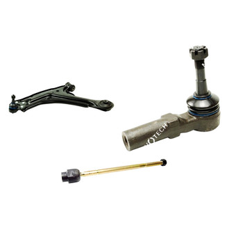 Mevotech® - Original Grade™ Front Driver Side Lower Control Arm with Ball Joint and Tie Rod End Kit