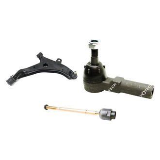 Mevotech® - Original Grade™ Front Driver Side Lower Control Arm with Ball Joint and Tie Rod End Kit