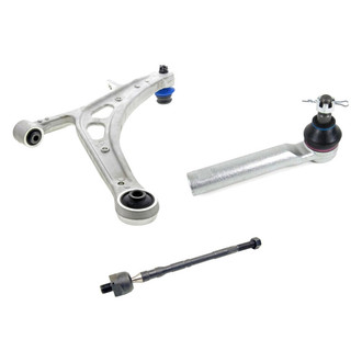 Mevotech® - Original Grade™ Front Driver Side Lower Control Arm with Ball Joint and Tie Rod End Kit