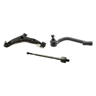 Mevotech® - Original Grade™ Front Driver Side Lower Control Arm with Ball Joint and Tie Rod End Kit